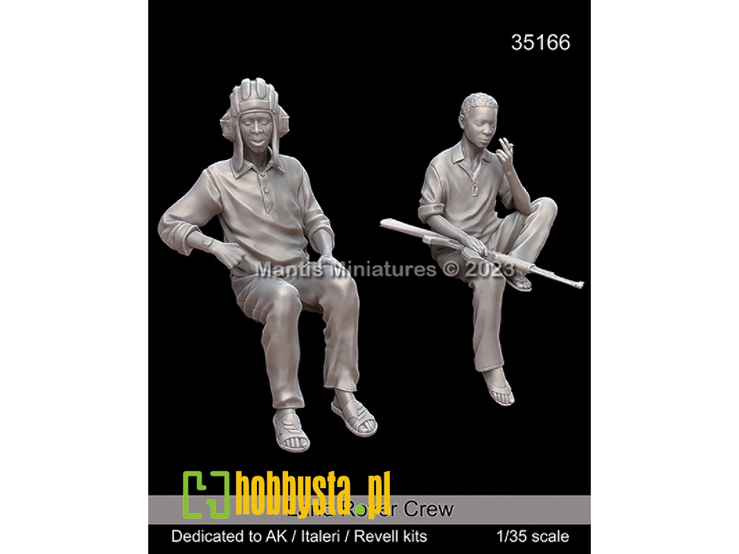 Land Rover Crew (For Ak, Italeri, Revell) - image 1