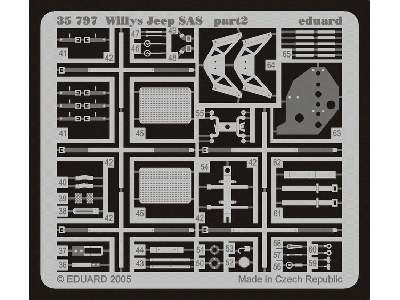 Willys Jeep SAS 1/35 - Tamiya - image 3