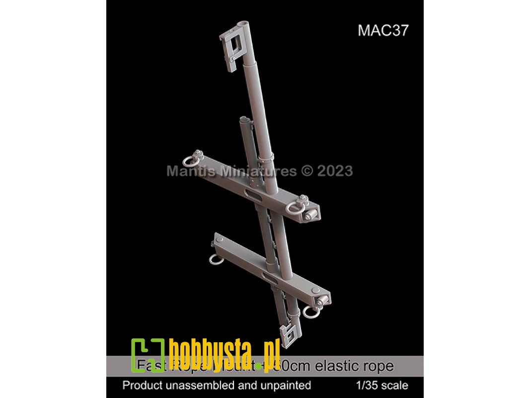 Fast Rope Mount And 50cm Elastic Rope (For Black Hawks) - image 1