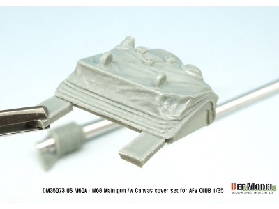 Us M60a1 M68 Main Gun /Canvas Cover Set(For Afv Club 1/35 Kit) - image 3