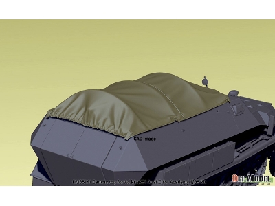 Canvas Top For Sd.Kfz.251 Ausf.C (For Academy) - image 14