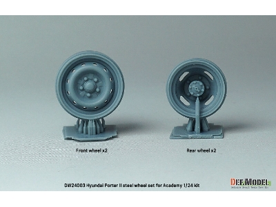 Hyundai Porter Ii Steel Wheel Set (For Academy) - image 3
