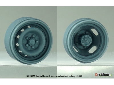 Hyundai Porter Ii Steel Wheel Set (For Academy) - image 5