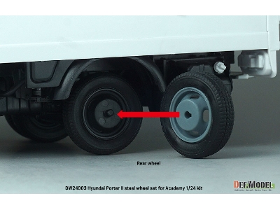 Hyundai Porter Ii Steel Wheel Set (For Academy) - image 7