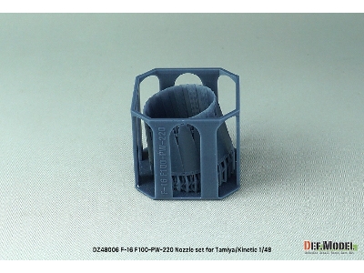 F-16 F100-pw-220 Nozzle Set (For Tamiya, Kinetic) - image 2