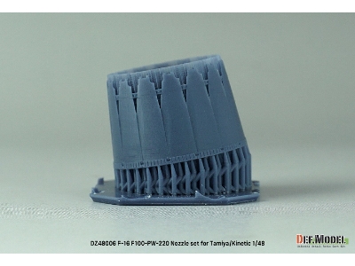 F-16 F100-pw-220 Nozzle Set (For Tamiya, Kinetic) - image 3