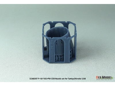 F-16 F100-pw-229 Nozzle Set (For Tamiya, Kinetic) - image 2