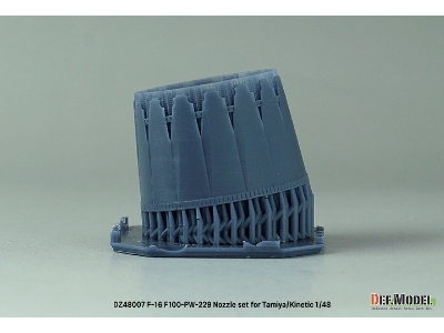 F-16 F100-pw-229 Nozzle Set (For Tamiya, Kinetic) - image 3