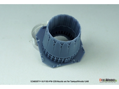 F-16 F100-pw-229 Nozzle Set (For Tamiya, Kinetic) - image 4