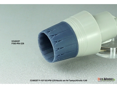 F-16 F100-pw-229 Nozzle Set (For Tamiya, Kinetic) - image 5