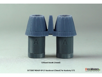 Rokaf Kf-21 Exhaust Nozzle Set (Closed) (For Academy) - image 3