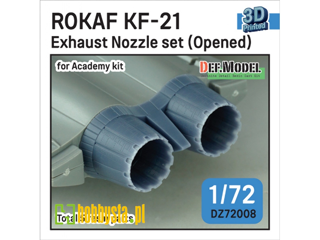 Rokaf Kf-21 Exhaust Nozzle Set (Opened) (For Academy) - image 1