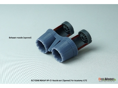 Rokaf Kf-21 Exhaust Nozzle Set (Opened) (For Academy) - image 4