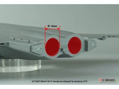 Rokaf Kf-21 Exhaust Nozzle Set (Opened) (For Academy) - image 8