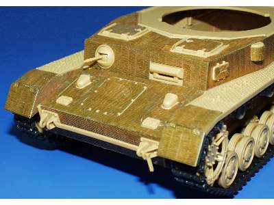 Zimmerit Flakpanzer IV Wirbelwind 1/35 - Tamiya - image 6