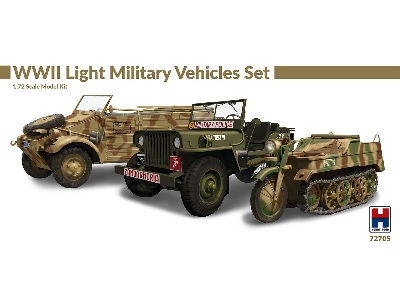 WWII Light Military Vehicles Set - image 1