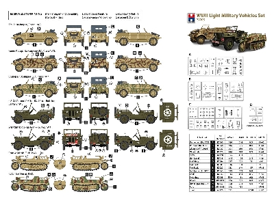 WWII Light Military Vehicles Set - image 3