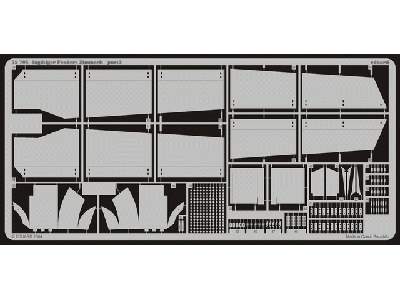 Zimmerit Jagdtiger fender 1/35 - Dragon - image 3