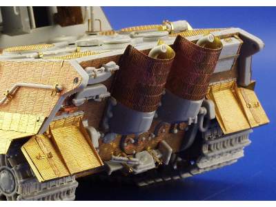 Zimmerit Jagdtiger fender 1/35 - Dragon - image 7