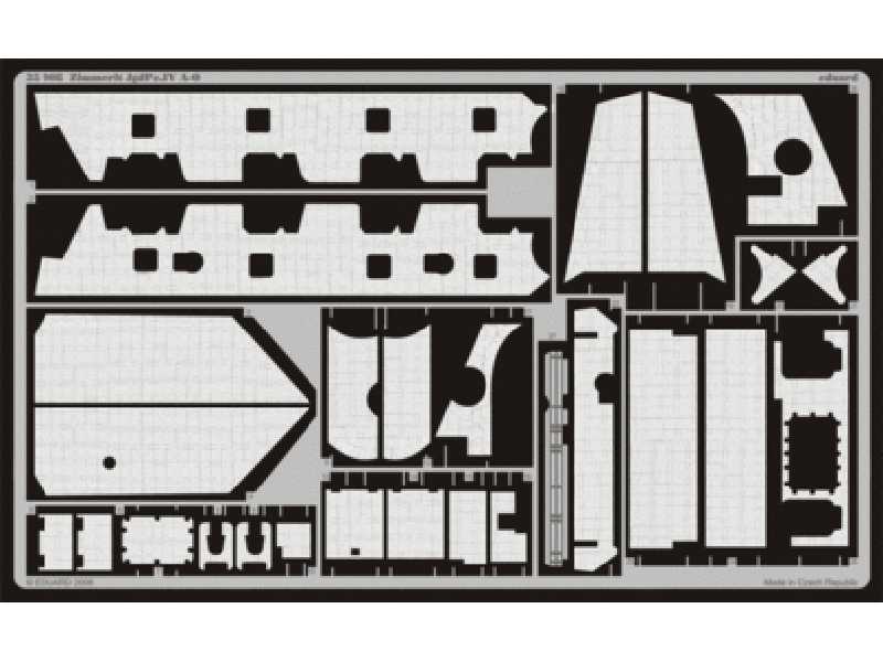 Zimmerit JgdPz. IV A-0 1/35 - Dragon - image 1