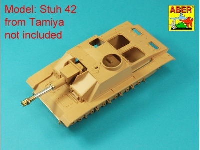 German 105 mm leFH 18 L/28 Barrel for StuH 42, Ausf. G - (Early model) - image 3