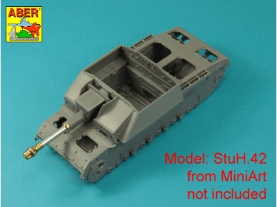 German 105 mm leFH 18 L/28 Barrel for StuH 42, Ausf. G - (Early model) - image 7