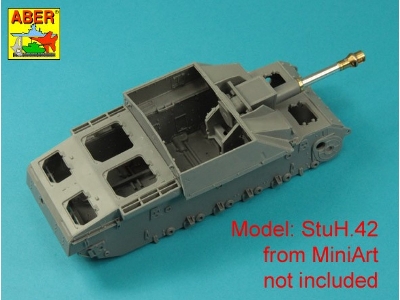 German 105 mm leFH 18 L/28 Barrel for StuH 42, Ausf. G - (Early model) - image 9