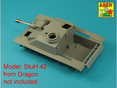 German 105 mm leFH 18 L/28 Barrel for StuH 42, Ausf. G - (Early model) - image 12