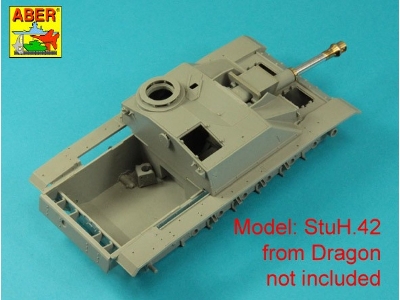 German 105 mm leFH 18 L/28 Barrel for StuH 42, Ausf. G - (Early model) - image 13