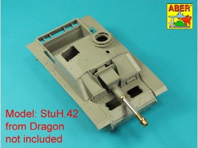 German 105 mm leFH 18 L/28 Barrel for StuH 42, Ausf. G - (Early model) - image 14