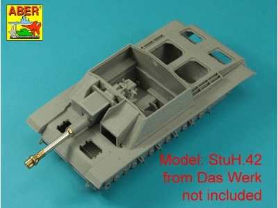 German 105 mm leFH 18 L/28 Barrel for StuH 42, Ausf. G - (Early model) - image 20