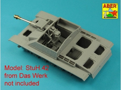 German 105 mm leFH 18 L/28 Barrel for StuH 42, Ausf. G - (Early model) - image 21