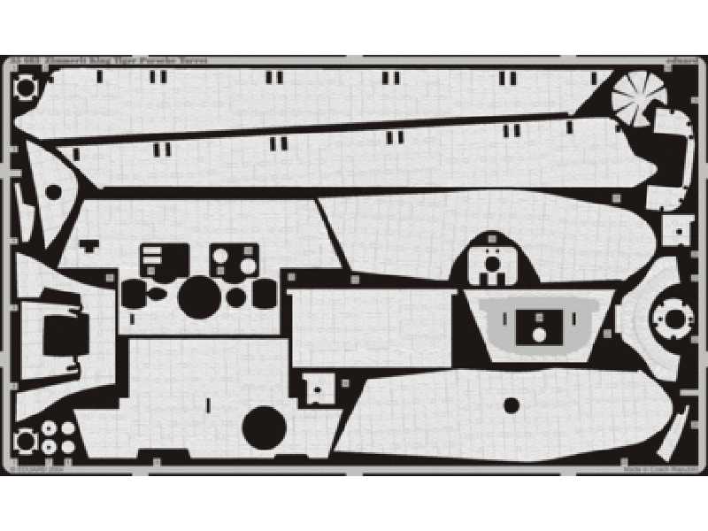 Zimmerit King Tiger Porsche 1/35 - Dragon - image 1