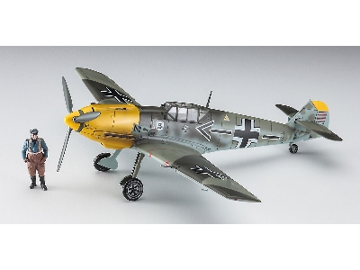 Messerschmitt Bf109e-4/N 'galland' W/Figure - image 2