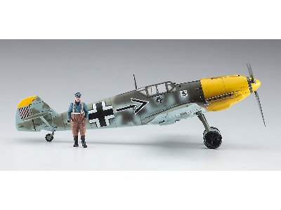 Messerschmitt Bf109e-4/N 'galland' W/Figure - image 3