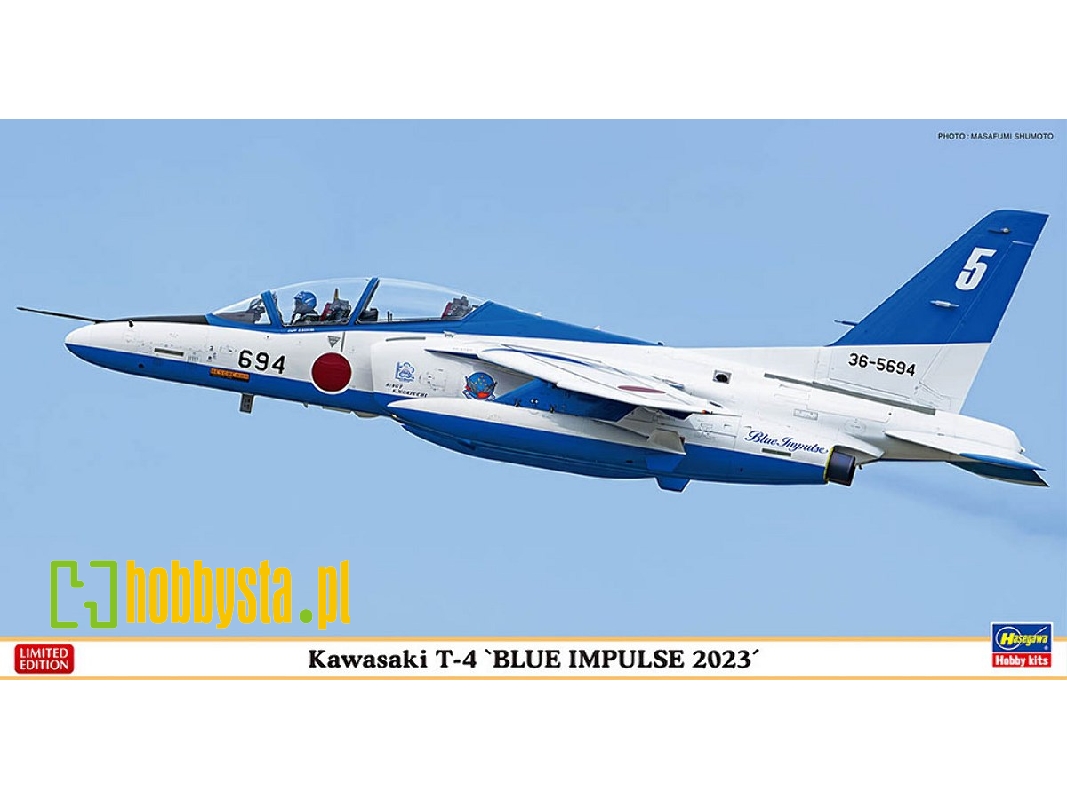 Kawasaki T-4 - Blue Impulse 2023 - image 1