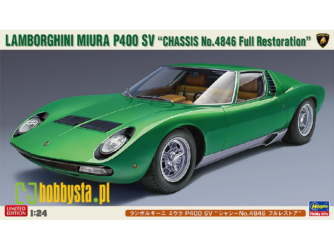 Lamborghini Miura P400 Sv "chassis No.4846 - Full Restore" - image 1