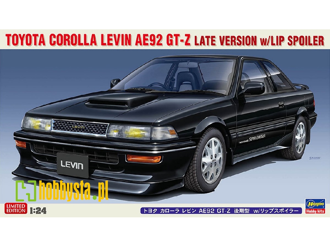 Toyota Corolla Levin Ae92 Gt-z Late Version With Lip Spoiler - image 1