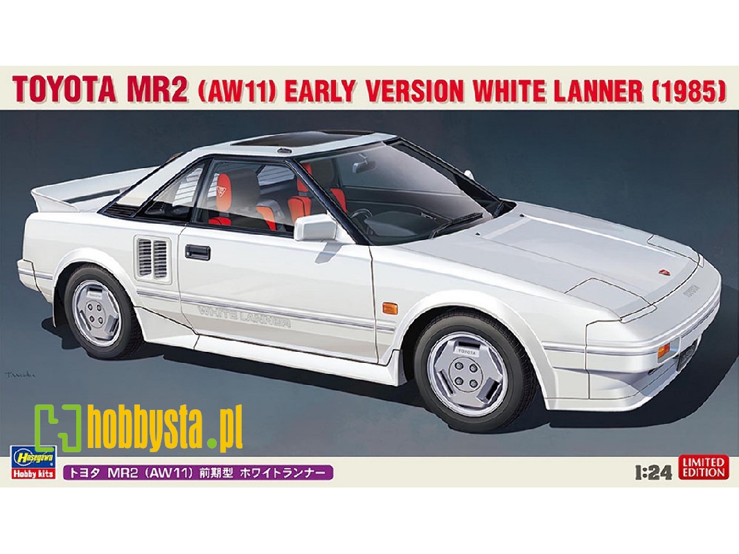Toyota Mr2 (Aw11) Early Version White Lanner (1985) - image 1