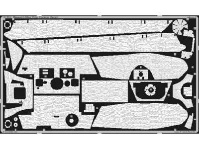 Zimmerit King Tiger Porsche turret 1/35 - Tamiya - image 1