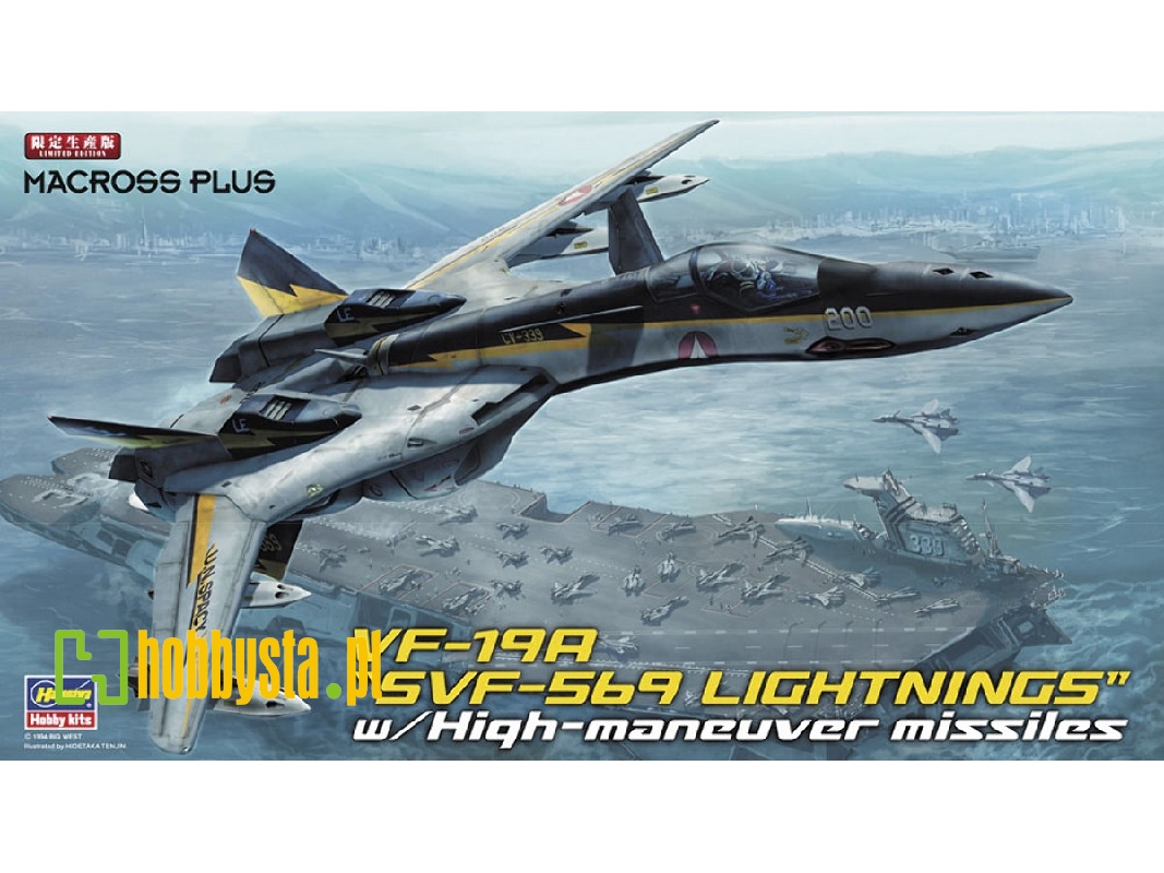 Macross Zero Vf-19 A Svf-569 Lightnings With High-maneuver Missiles Macross Plus - image 1