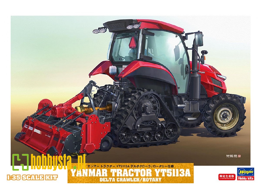 Yanmar Tractor Yt5113a Delta Crawler/Rotary - image 1