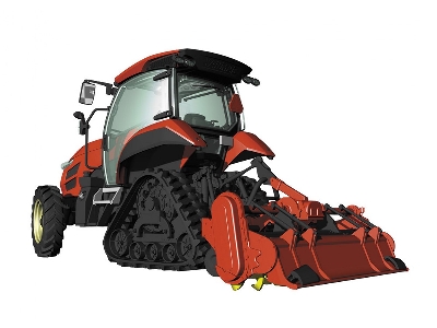 Yanmar Tractor Yt5113a Delta Crawler/Rotary - image 4
