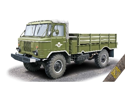 GAZ-66B Soviet 4x4 2t truck for airborne forces - image 1