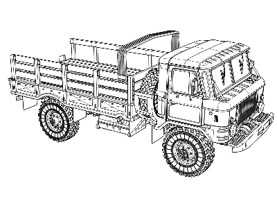 GAZ-66B Soviet 4x4 2t truck for airborne forces - image 11