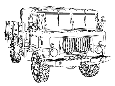 GAZ-66B Soviet 4x4 2t truck for airborne forces - image 14
