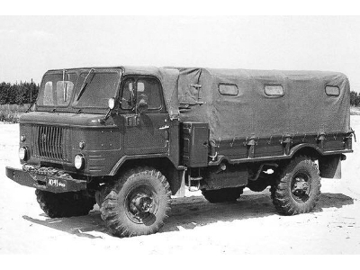 GAZ-66B Soviet 4x4 2t truck for airborne forces - image 21