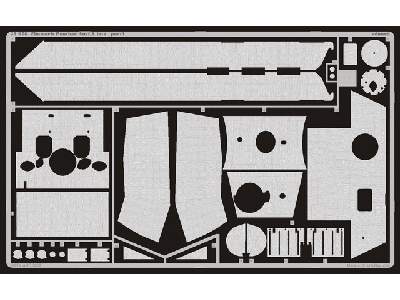 Zimmerit Panther Ausf. A late 1/35 - Dragon - image 2