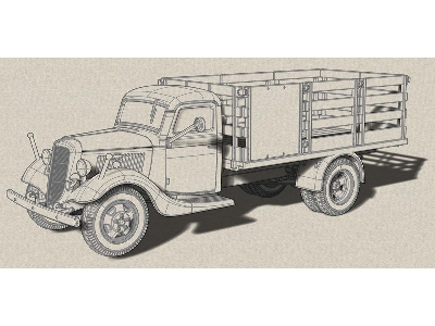 US V-8 Stake truck m.1936/37 - image 8