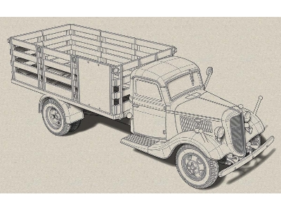 US V-8 Stake truck m.1936/37 - image 19